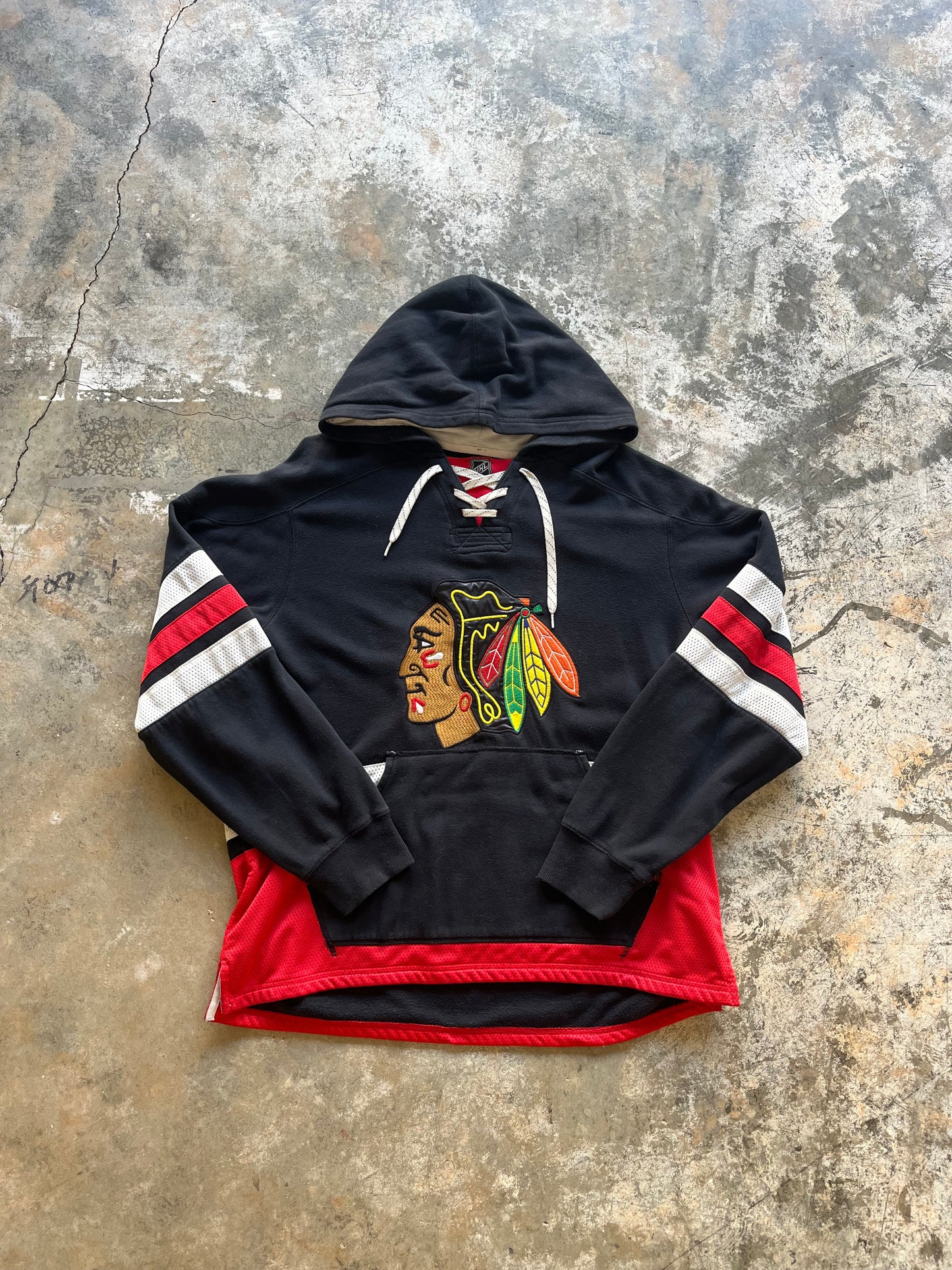 Chicago Black Hawks Jersey Hoodie