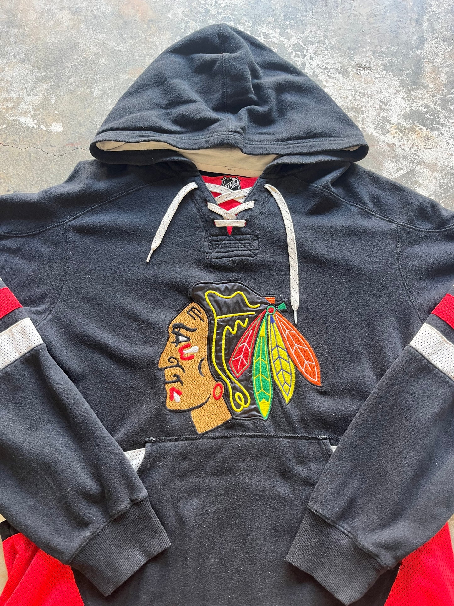 Chicago Black Hawks Jersey Hoodie