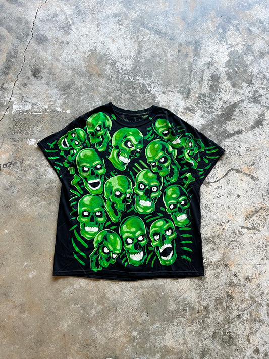 Green Skulls Tee