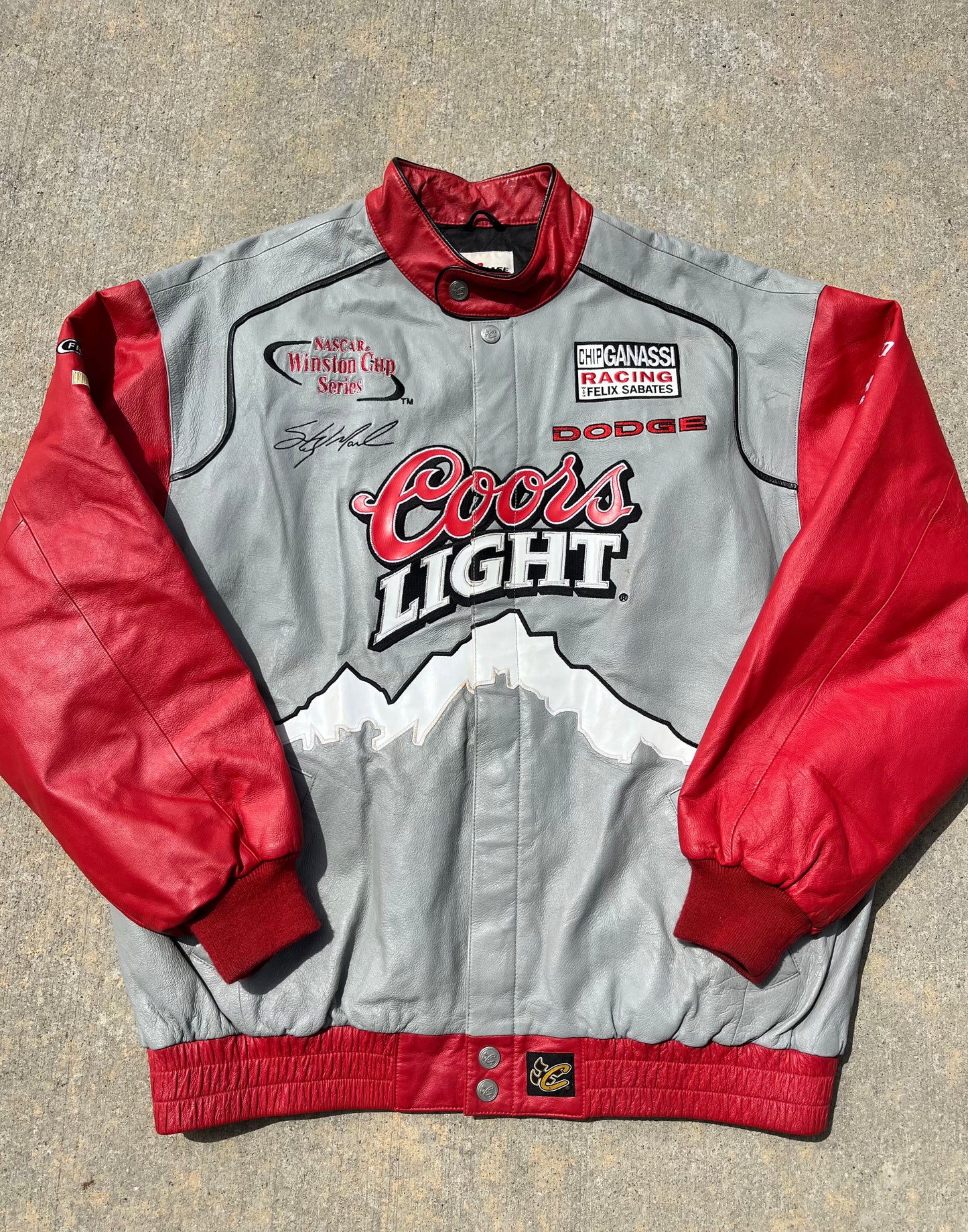 90's Coors Light Racing Jacket