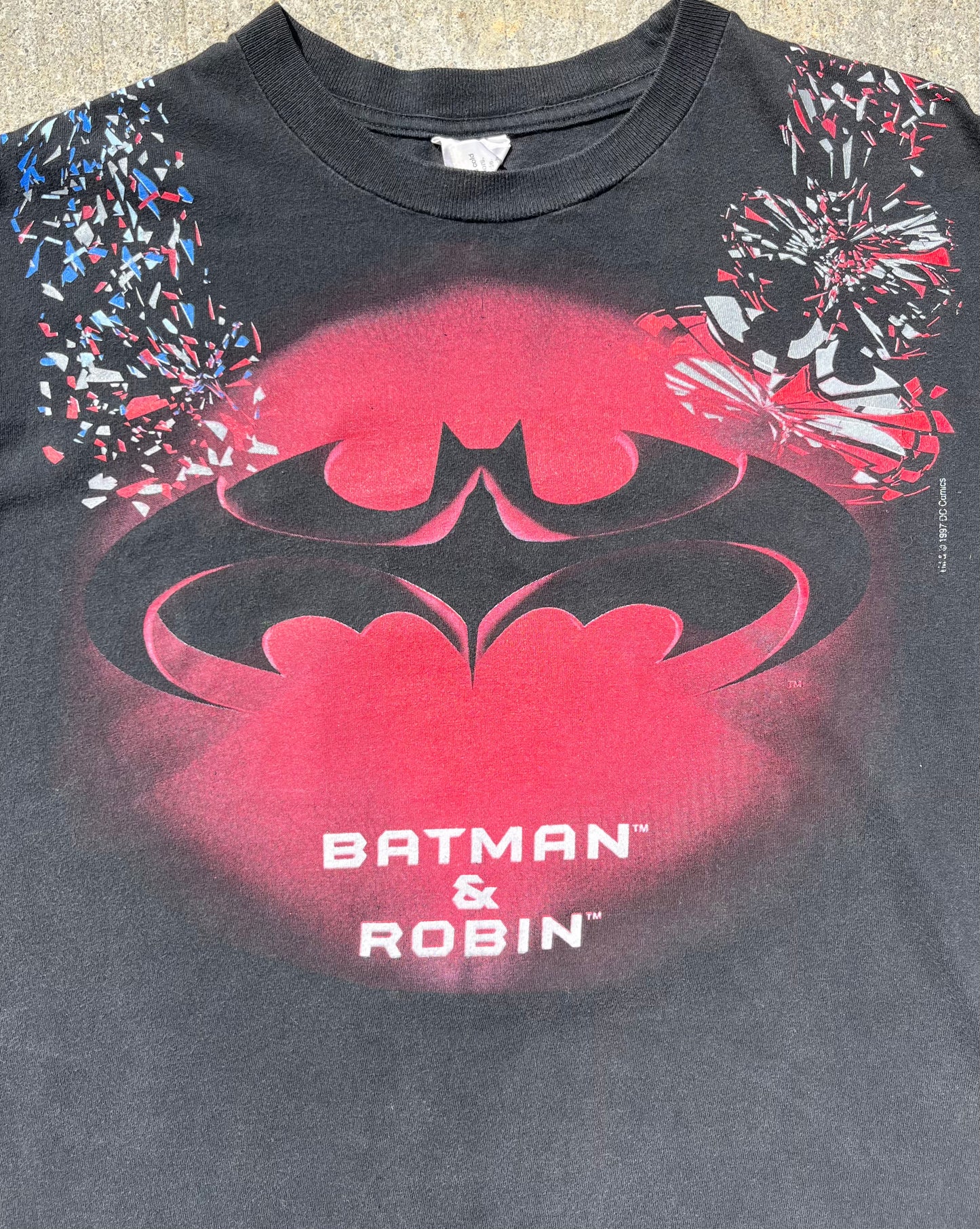 97' Batman & Robin Movie promo tee