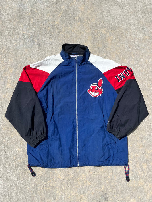 90's Indians Baseball Jacket