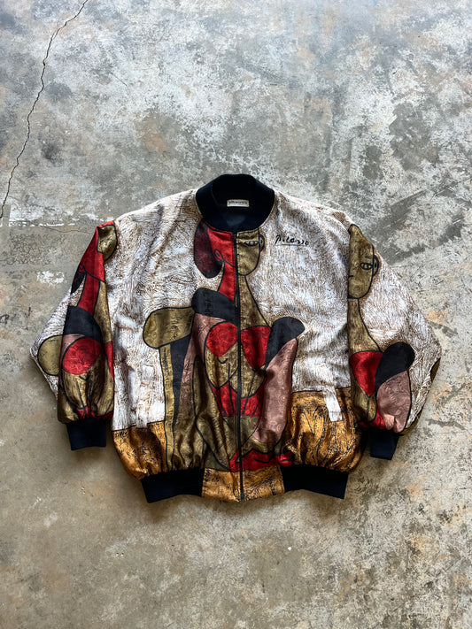 90's Picasso Bomber Jacket