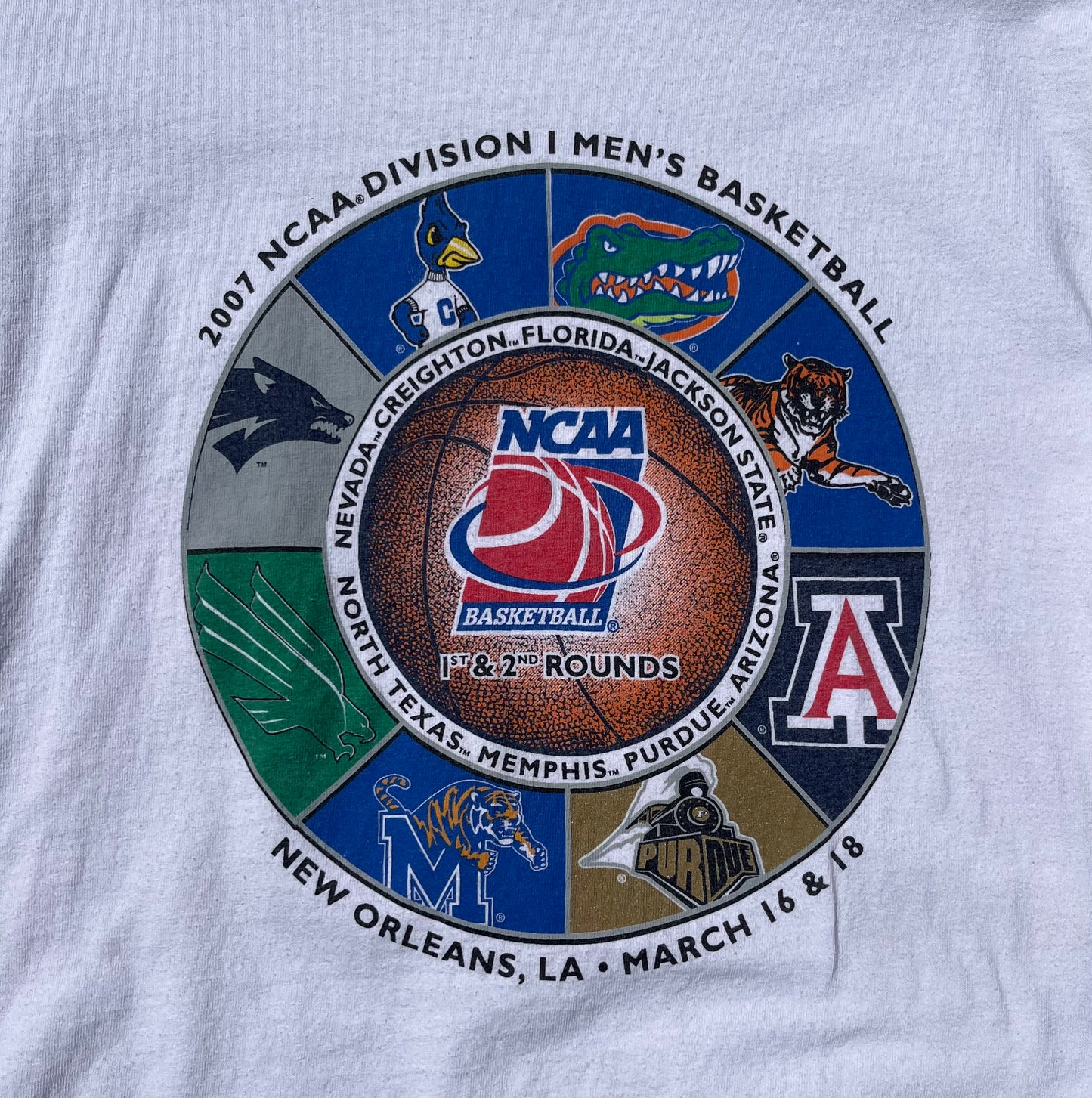 '07 NCAA Men's Basketball Tee